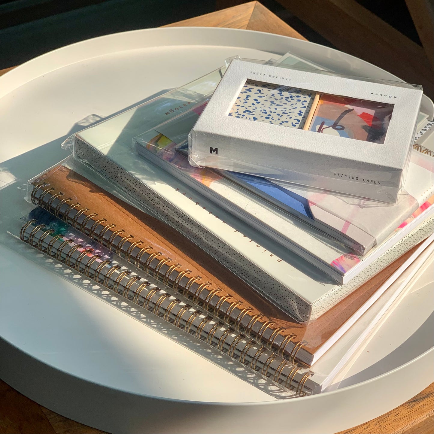 Moglea Painted Notebook Dew Drop