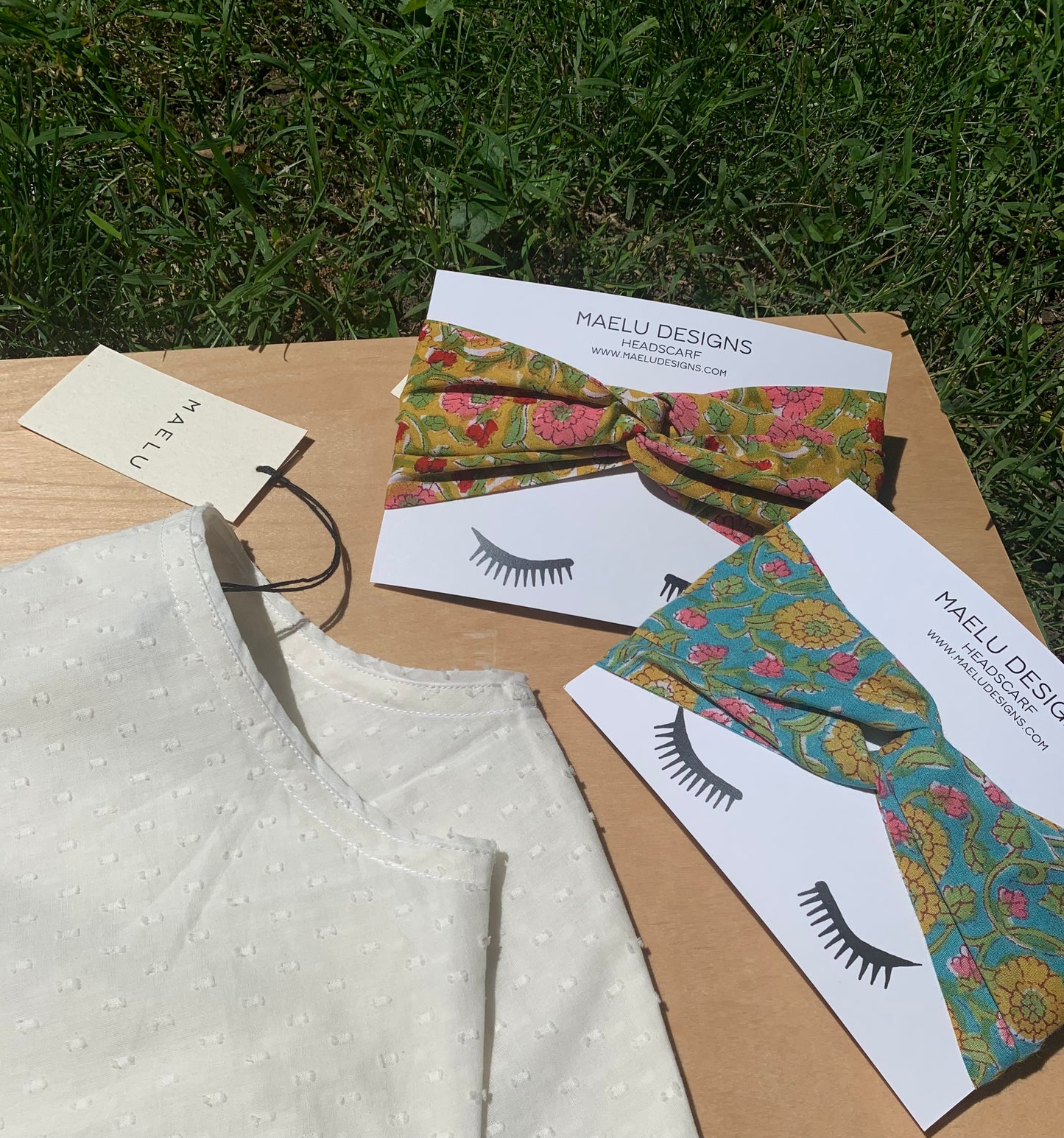 Maelu Designs Headscarf Maya print