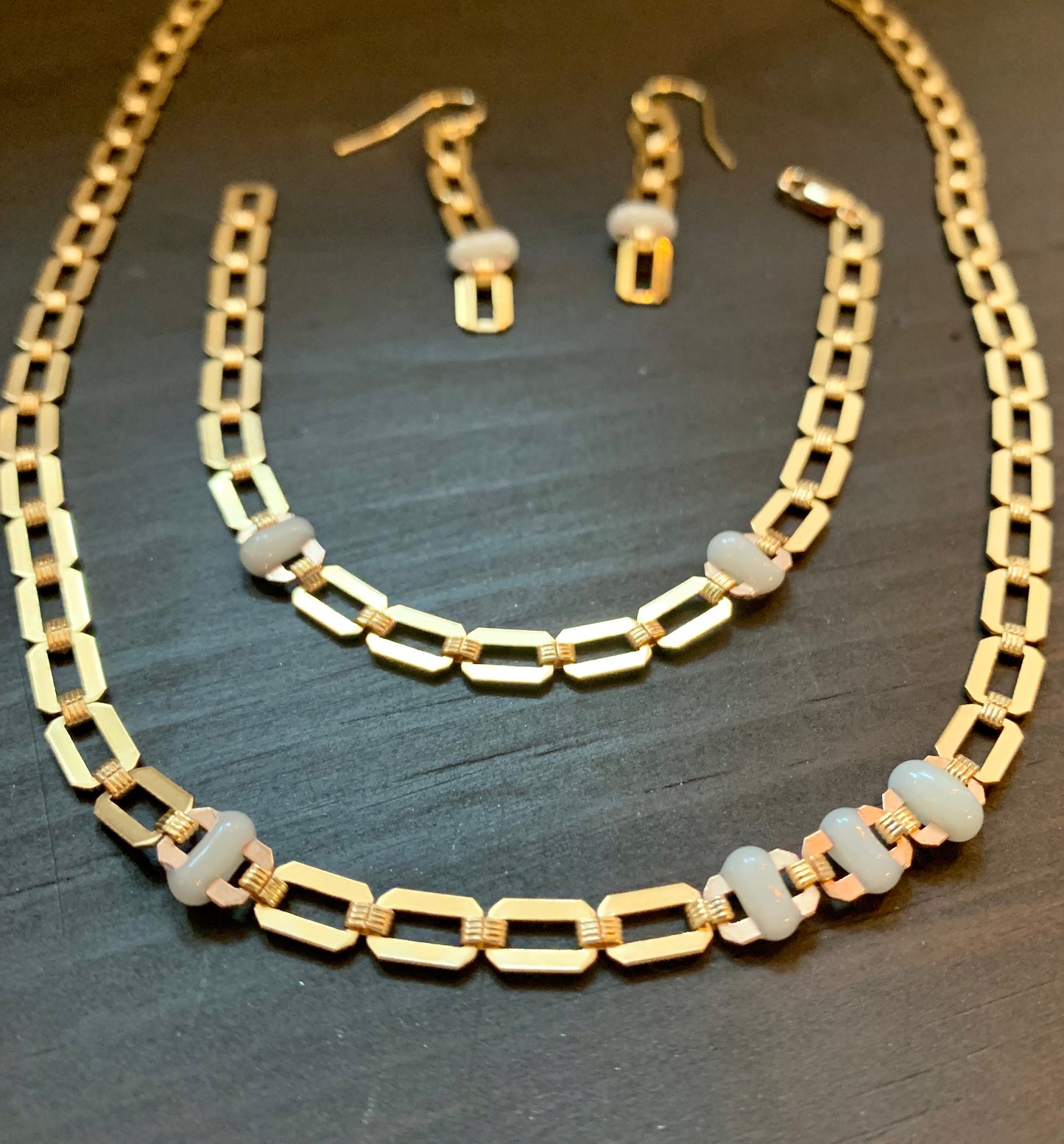 Verre Modern Maille bracelet