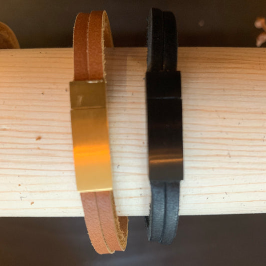 Son of a Sailor Leather Bracelet