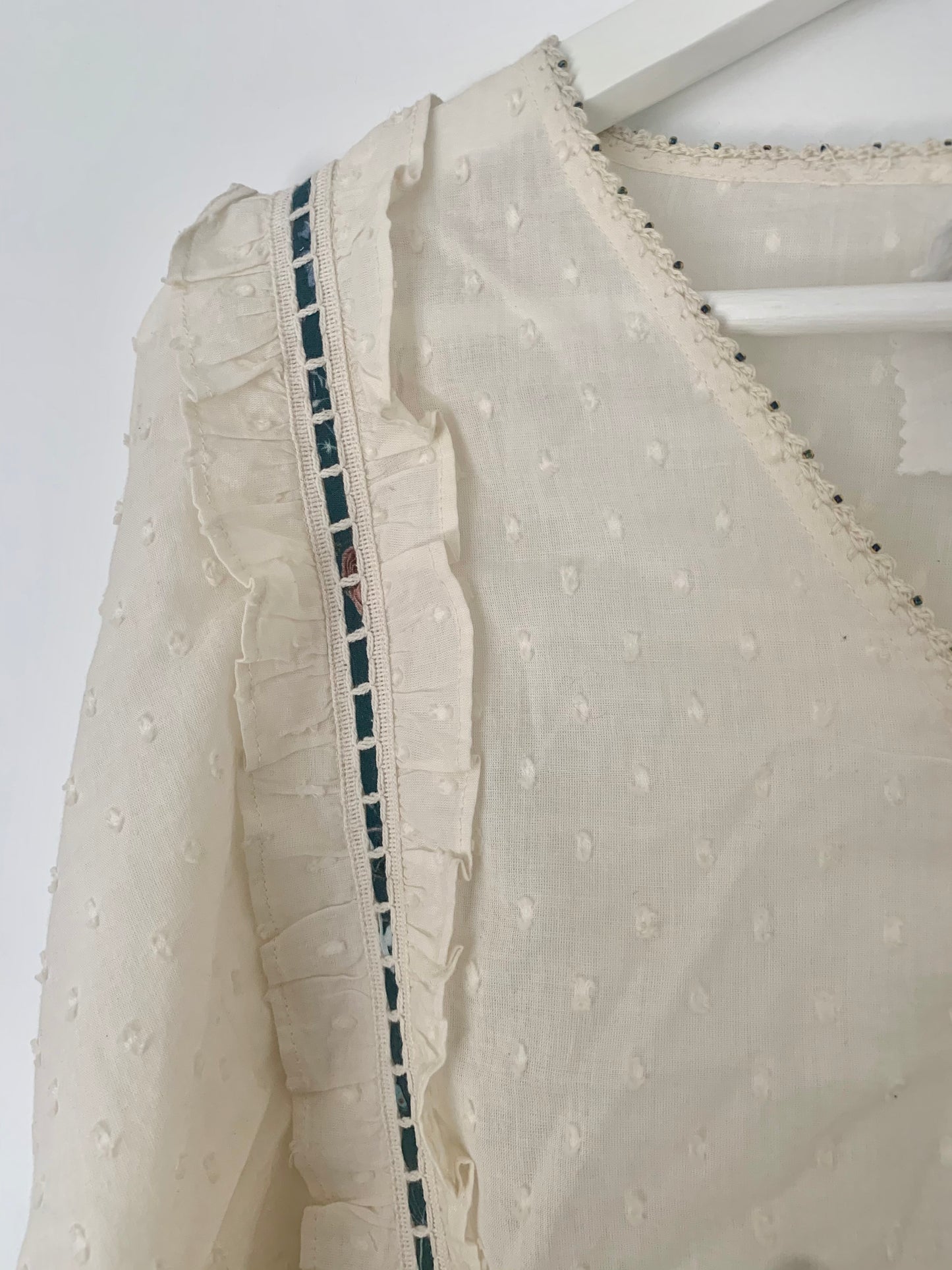 Let Me Be midnight bloom blouse