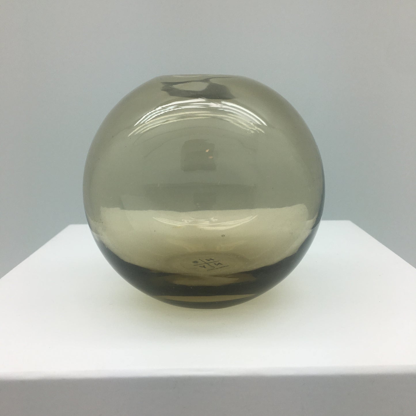 Hawkins Slim Drop Amber Glass Vase