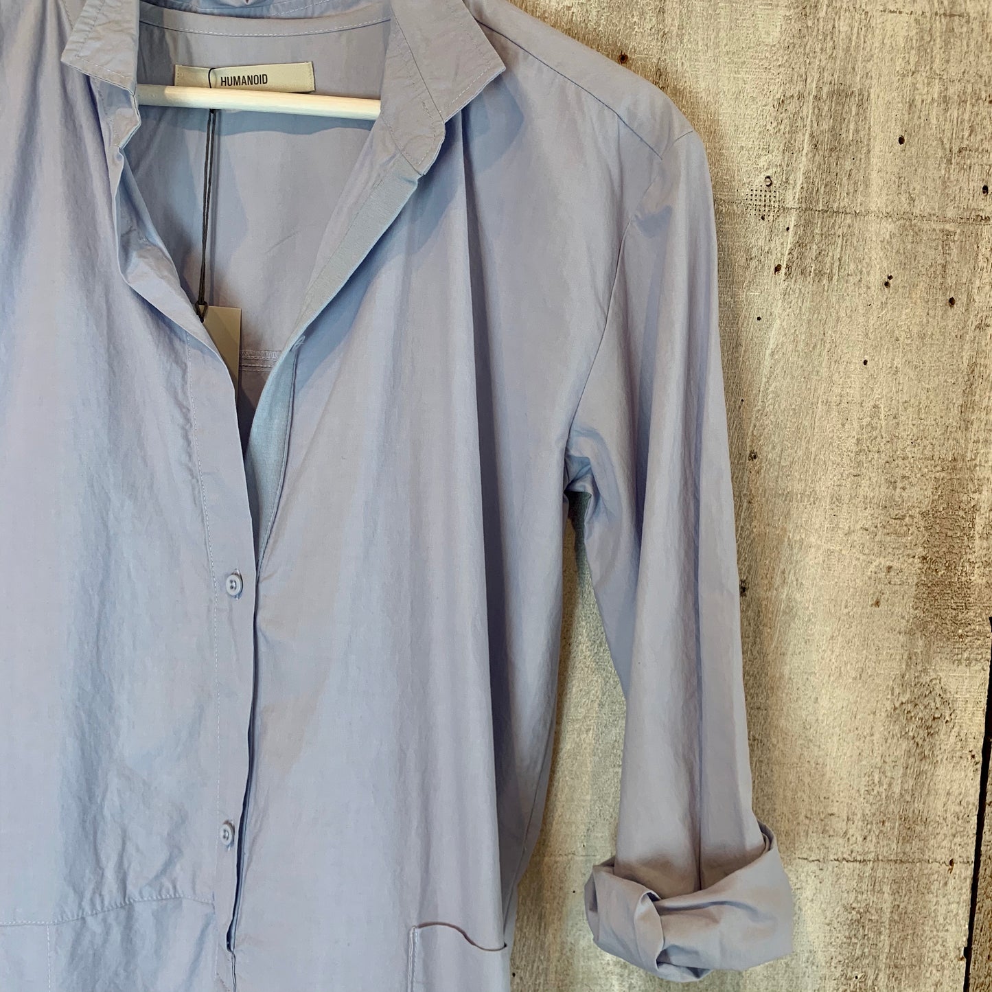 Humanoid Frenzo Cotton shirtdress - small