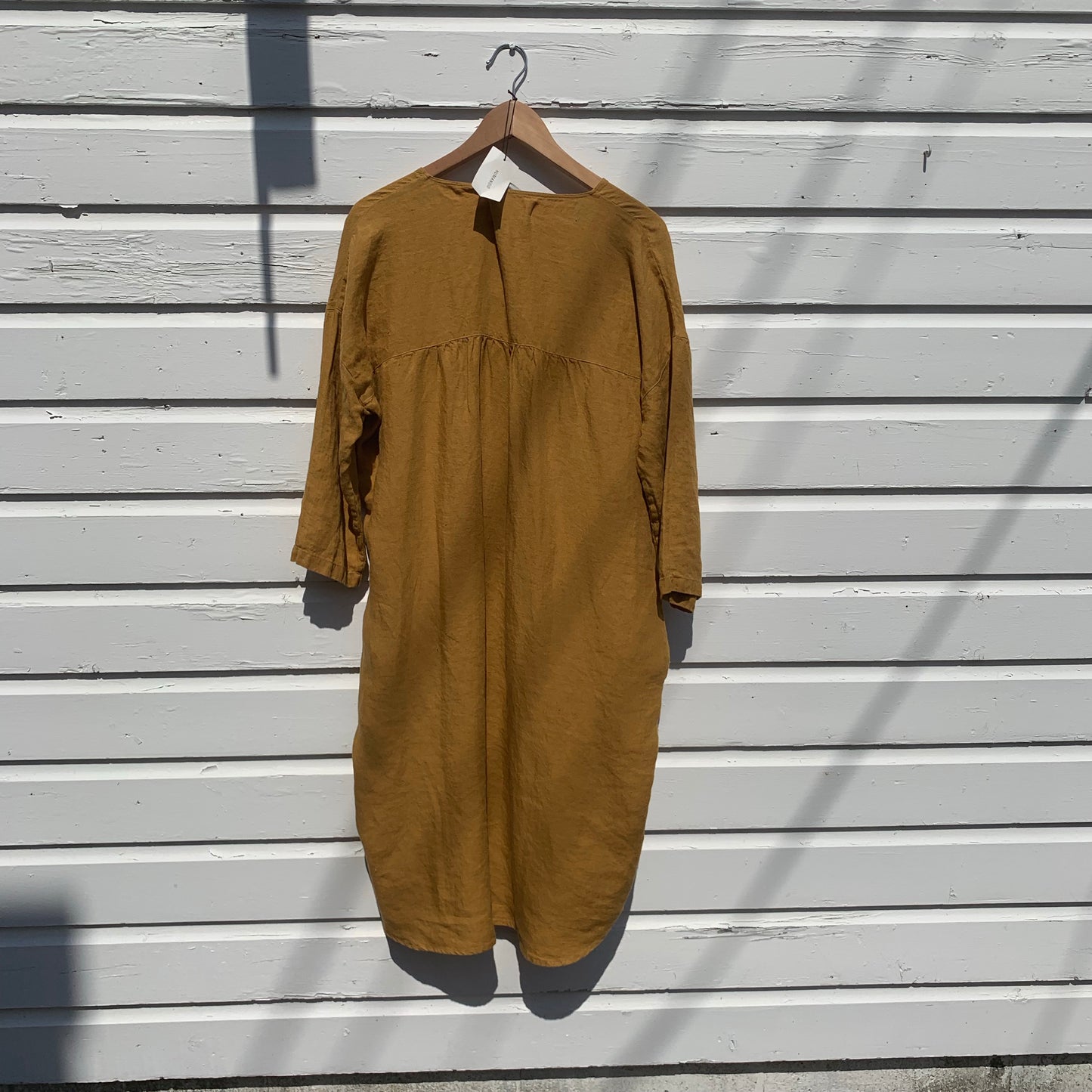 Humanoid Sylvo honey linen dress - Size M