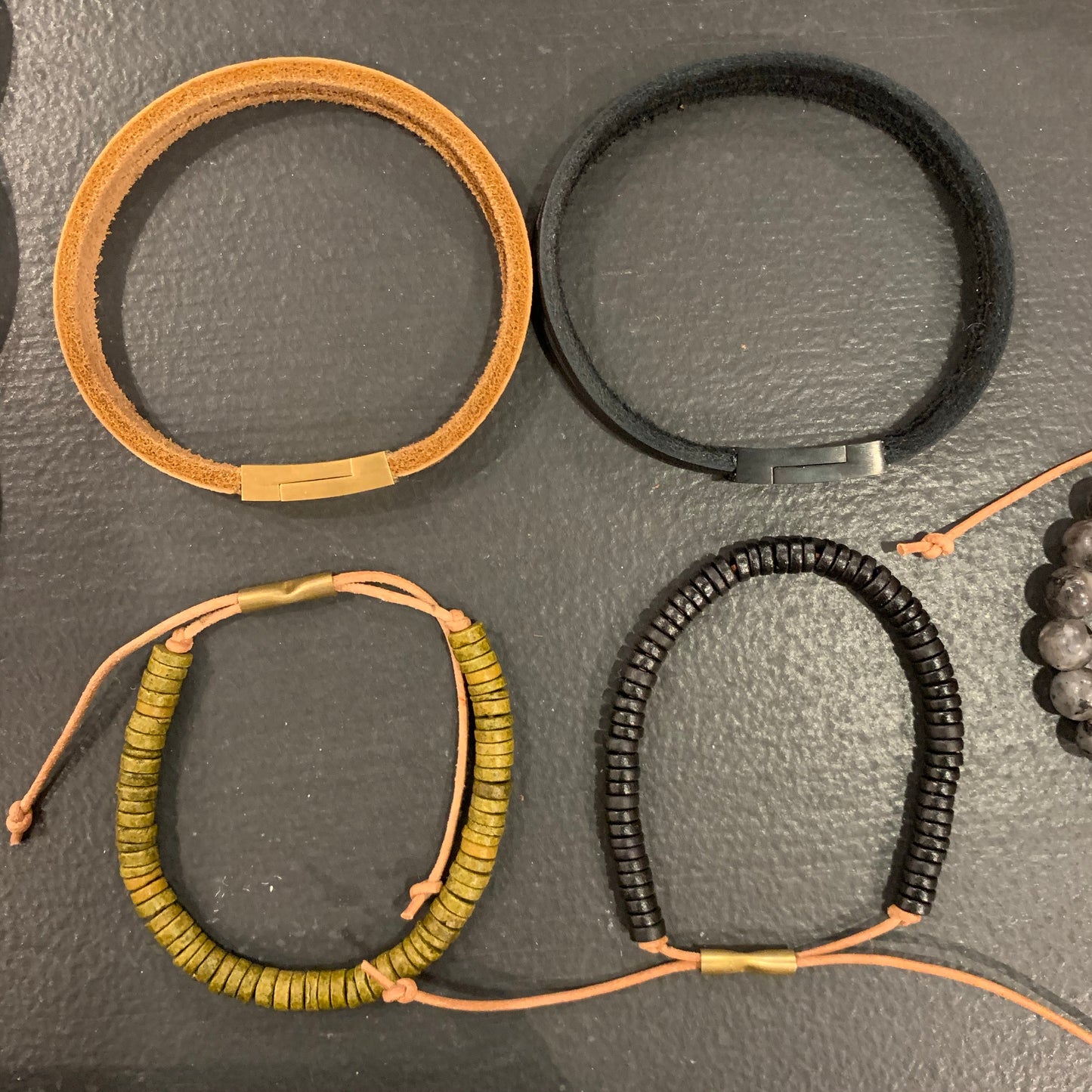 Son of a Sailor Leather Bracelet