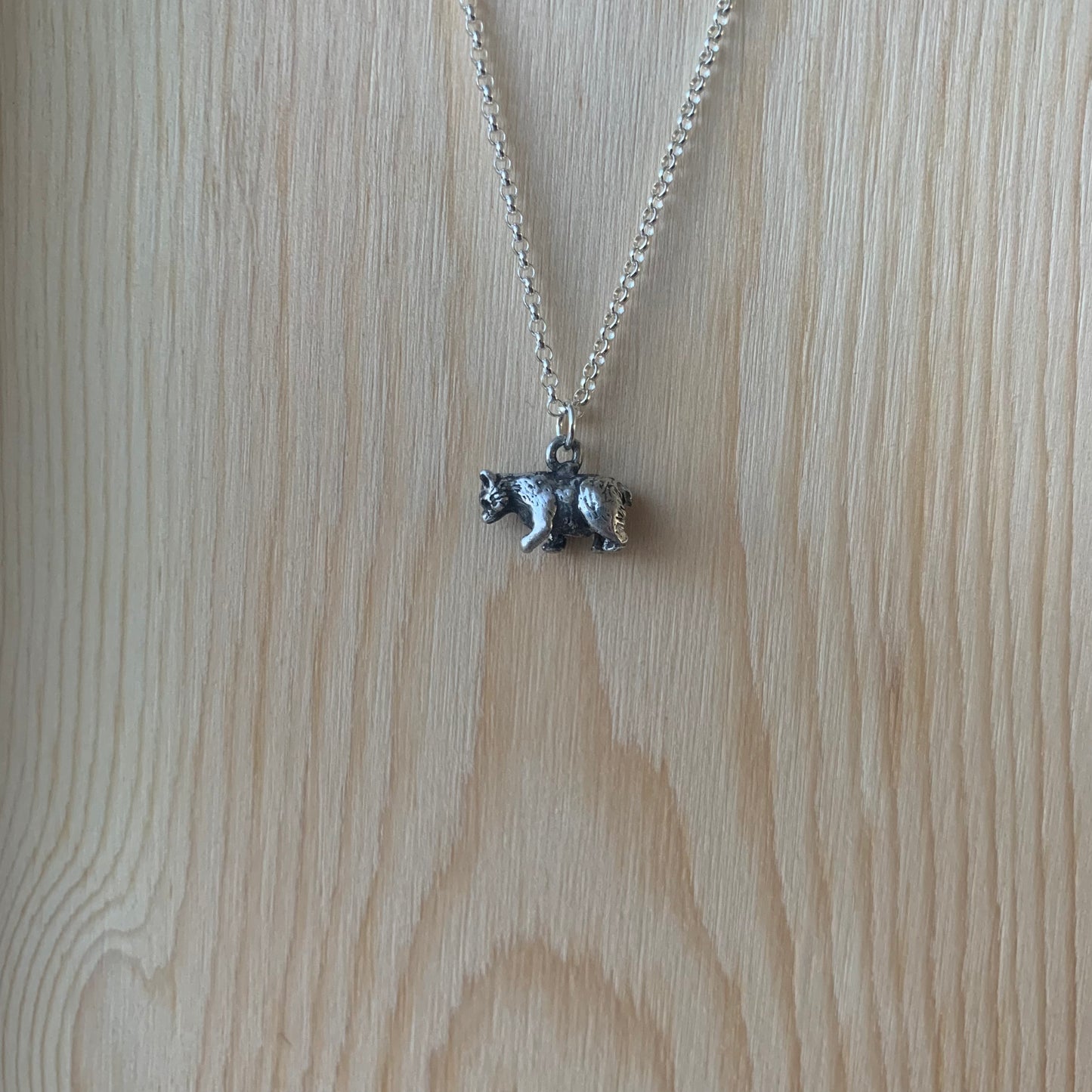J.Salta Bear Cub Necklace