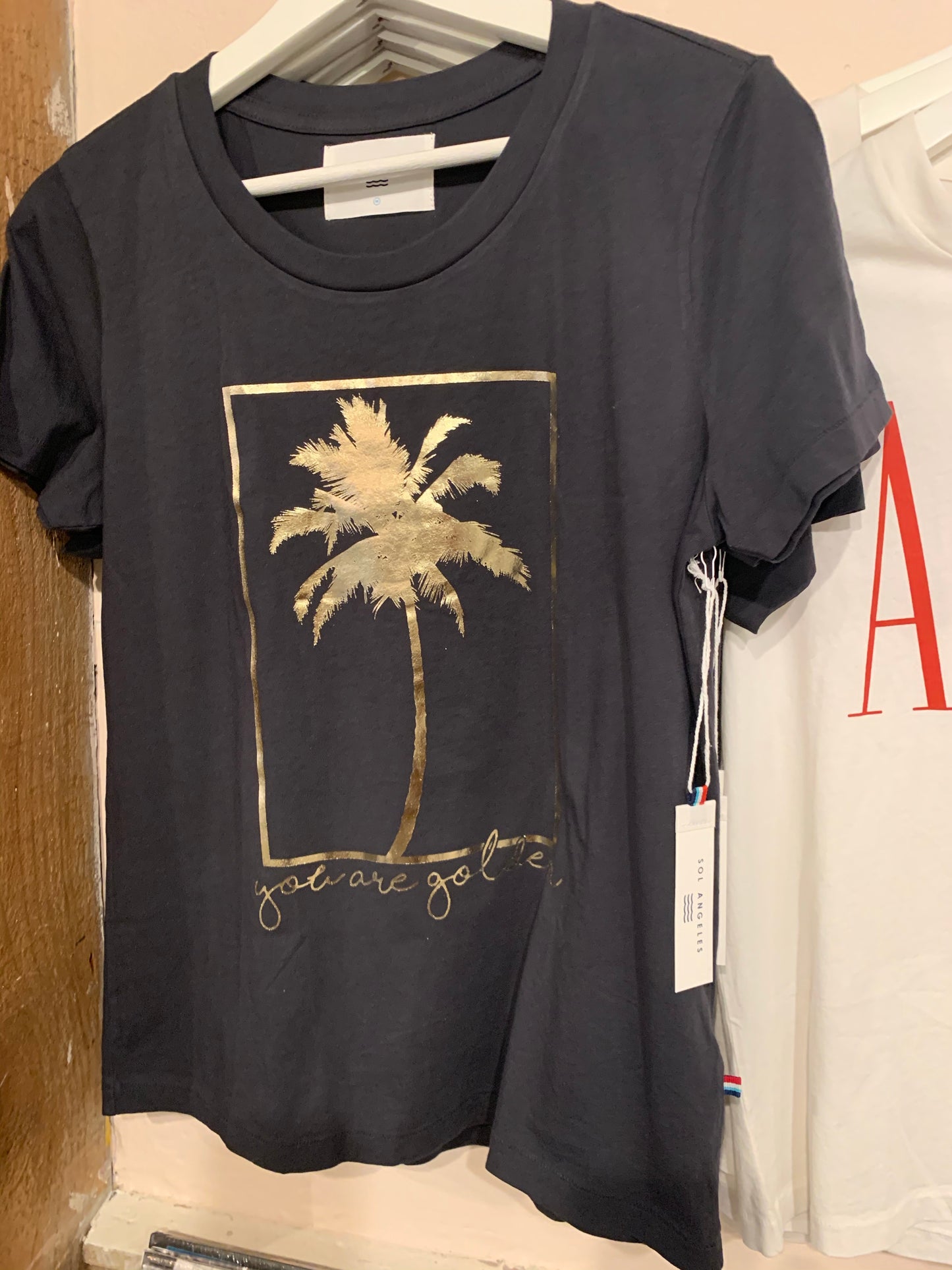 Sol Angeles You Are Golden crew tee