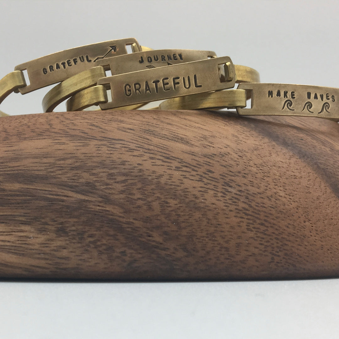 Stone Cooper Clip Cuff