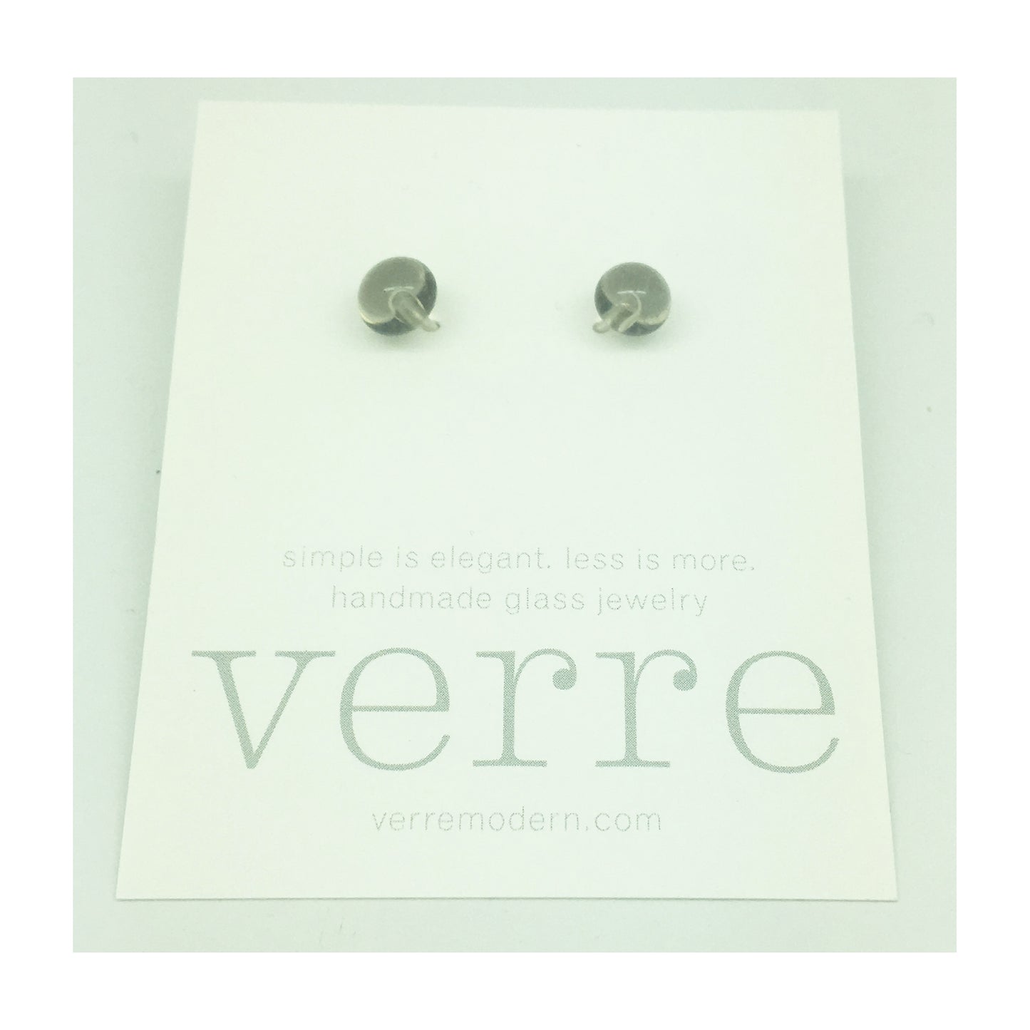 Verre Modern stud earrings