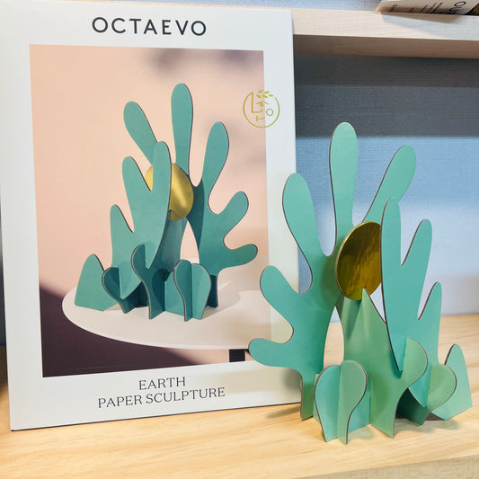 OCTAEVO Paper Sculpture Earth