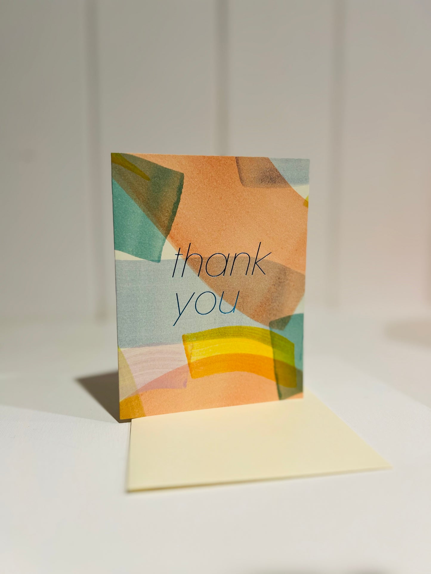 Moglea thank you card painted