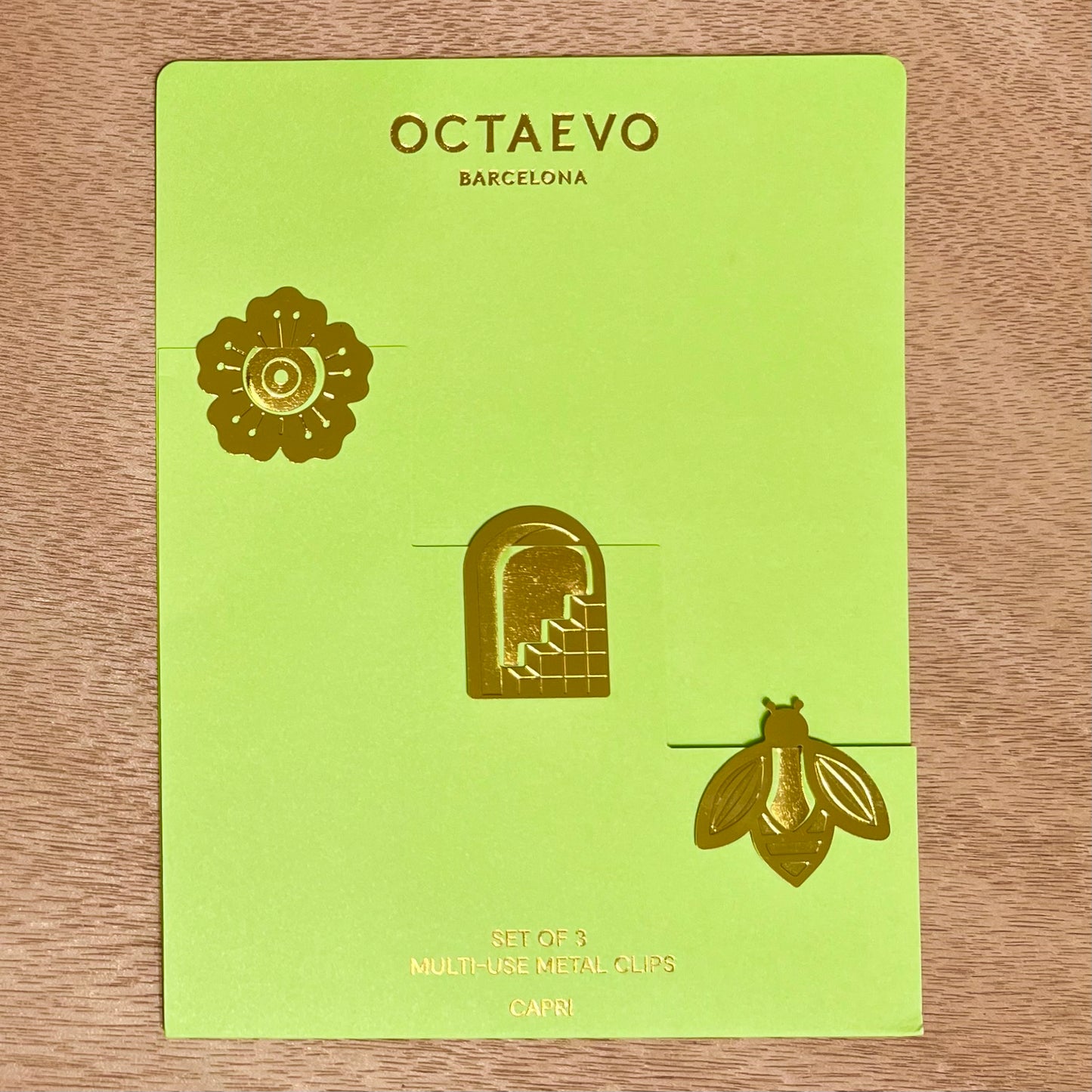 Octaevo Metal Clip set - Capri