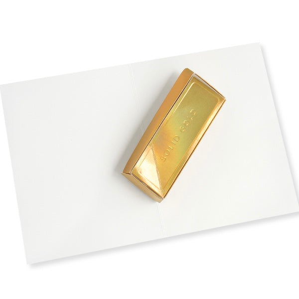 UWP Luxe Pop Up art card You are Golden