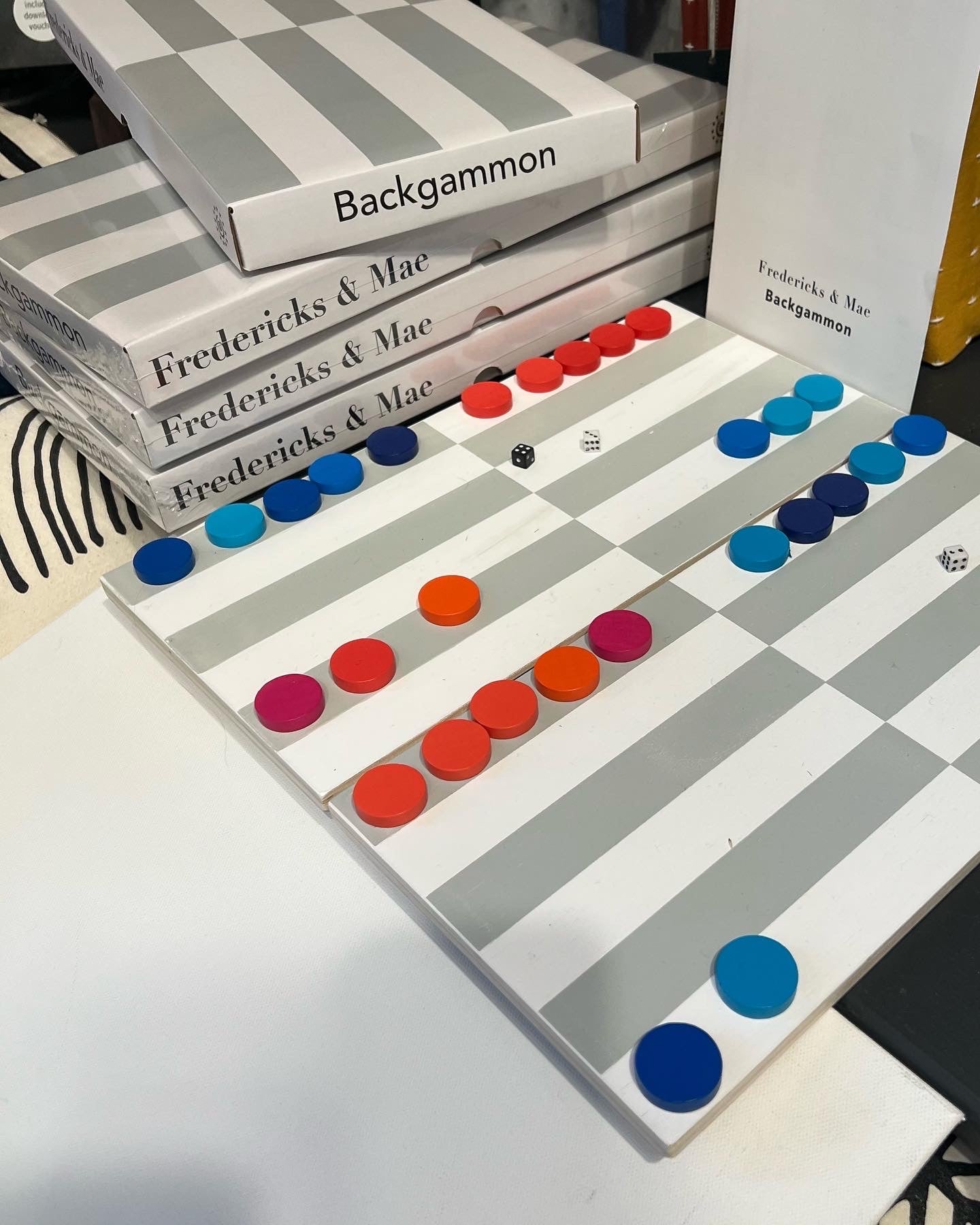 Fredericks & Mae games Backgammon