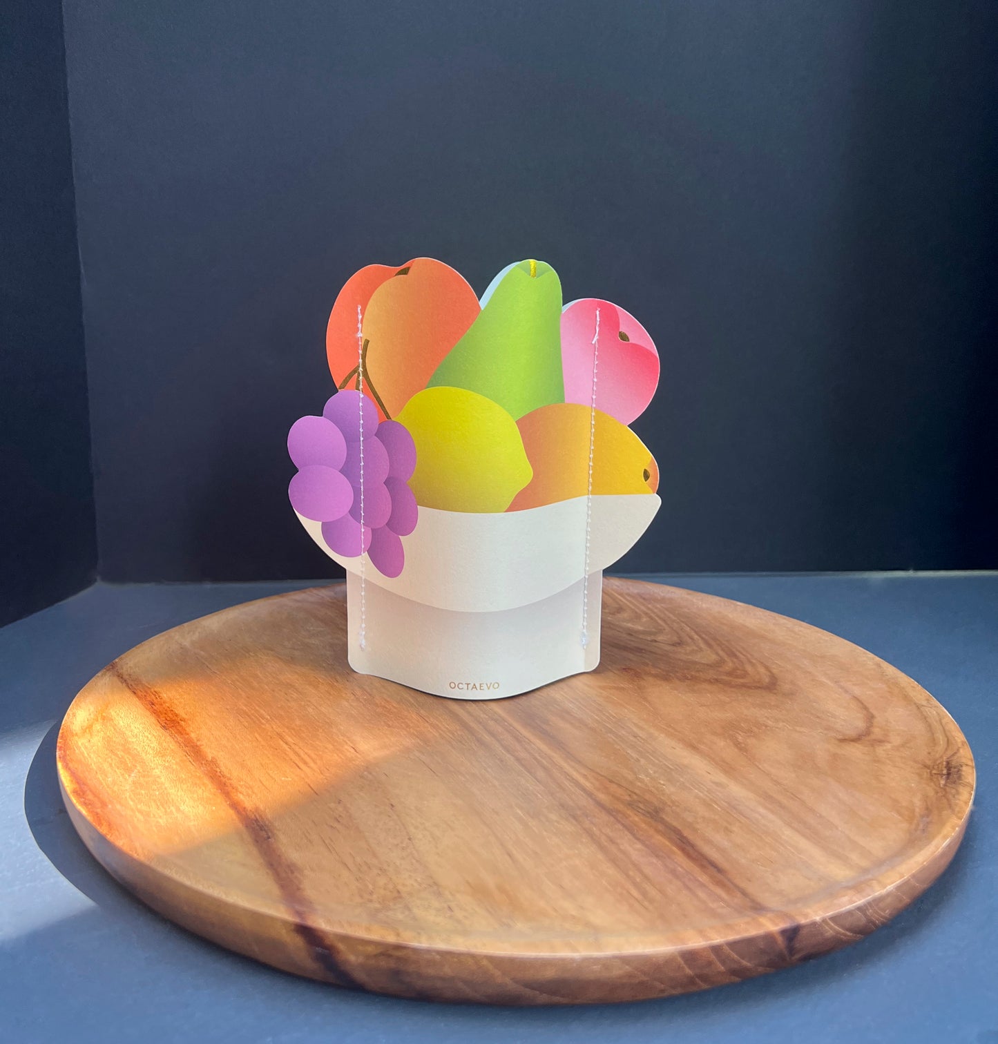 Octaevo Mini paper vase cover Fruit bowl
