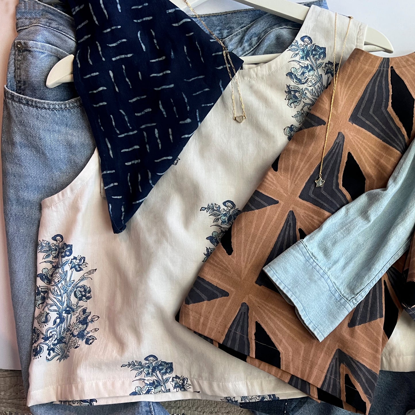 Stone Cooper Sterling Star Necklace