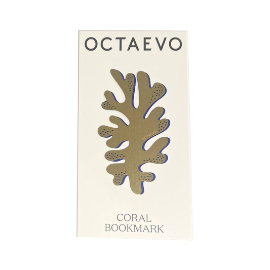Octaevo Brass Coral Bookmark