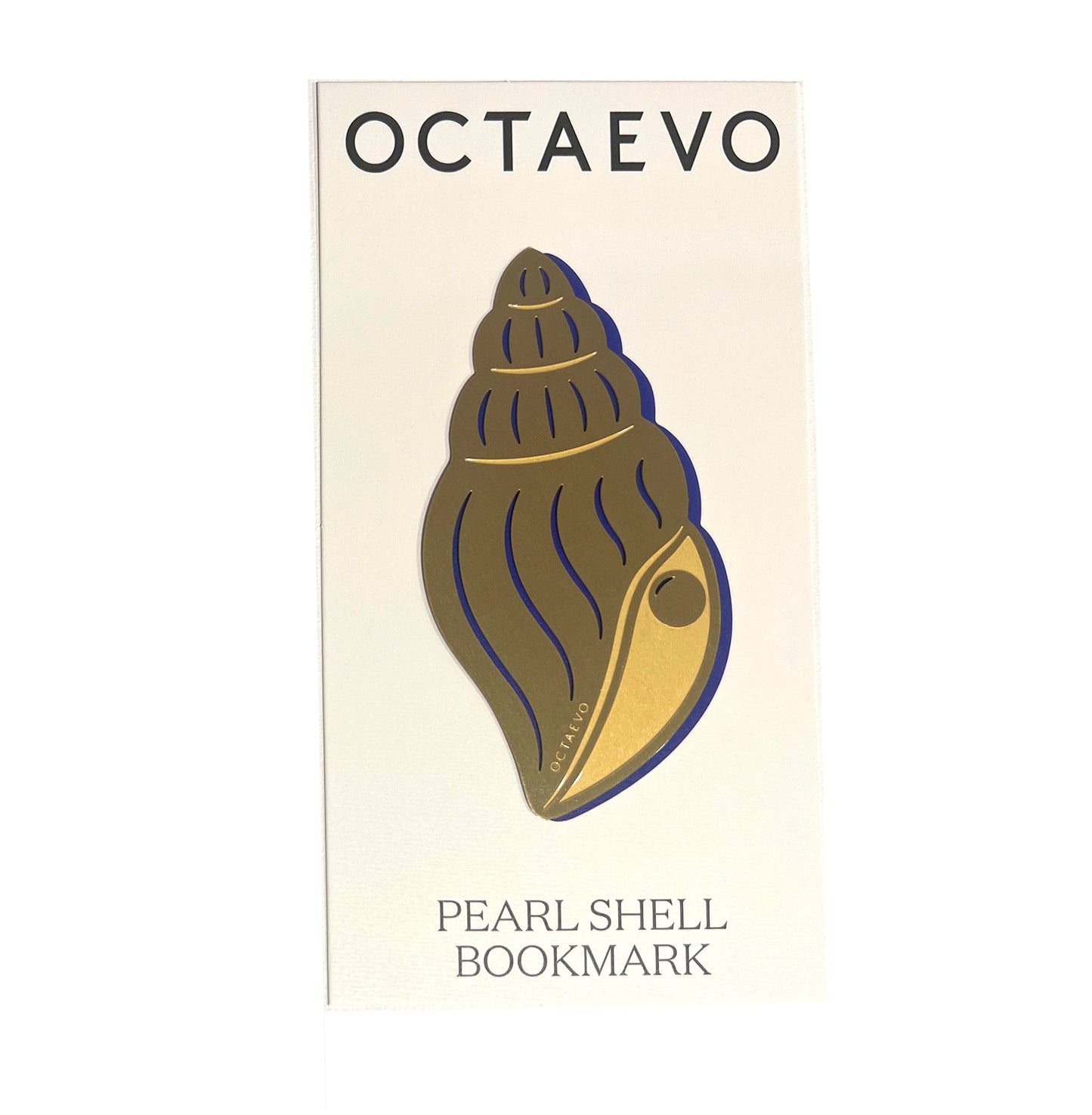 Octaevo Brass Shell Bookmark