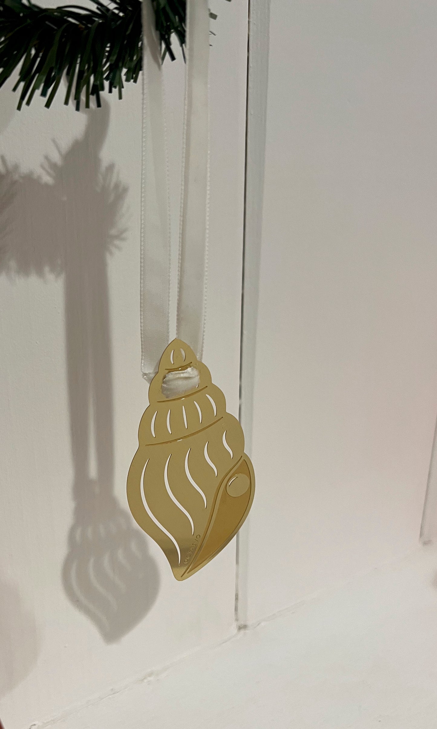 Octaevo Brass Shell Bookmark