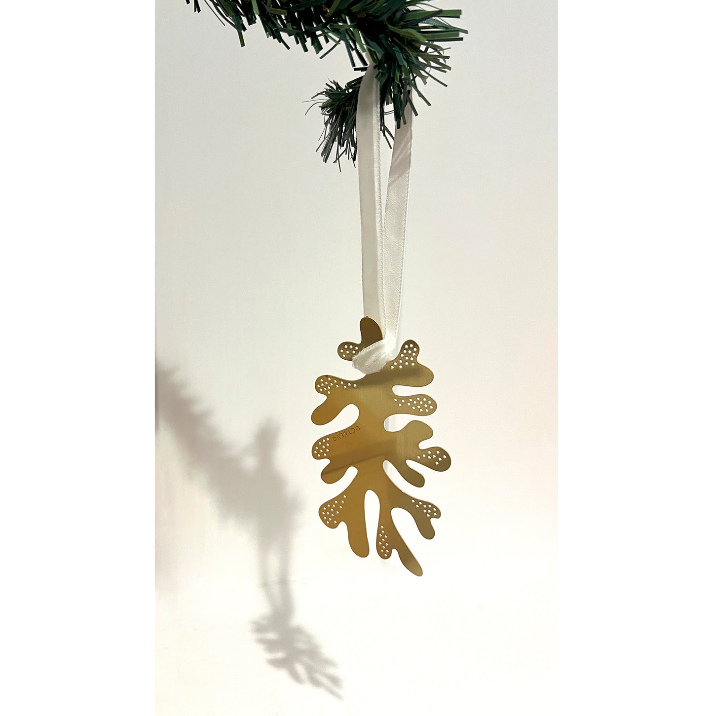 Octaevo Brass Coral Bookmark