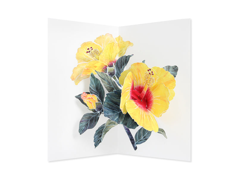 UWP Luxe Hibiscus Paper artisan cards