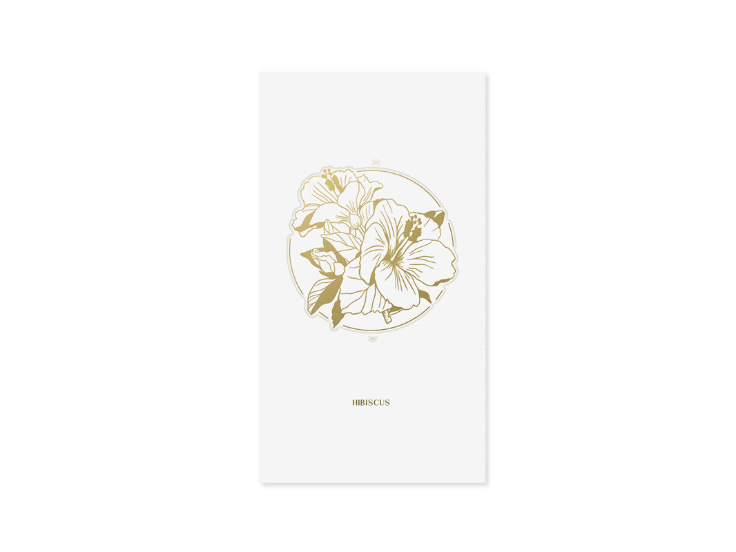 UWP Luxe Hibiscus Paper artisan cards