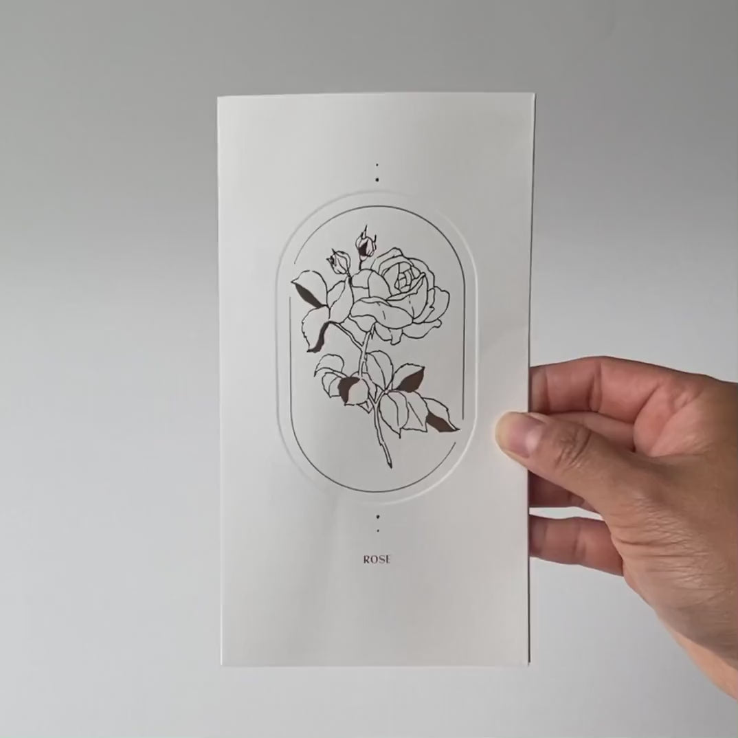 UWP Luxe Rose Artisan paper pop up card – OUR OWN PROJECTS