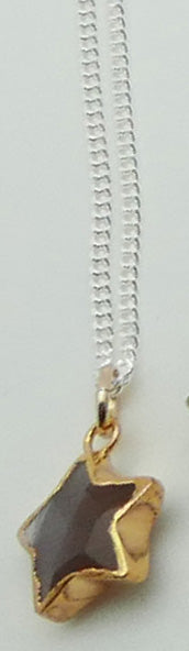 Stone Cooper raw stone necklaces
