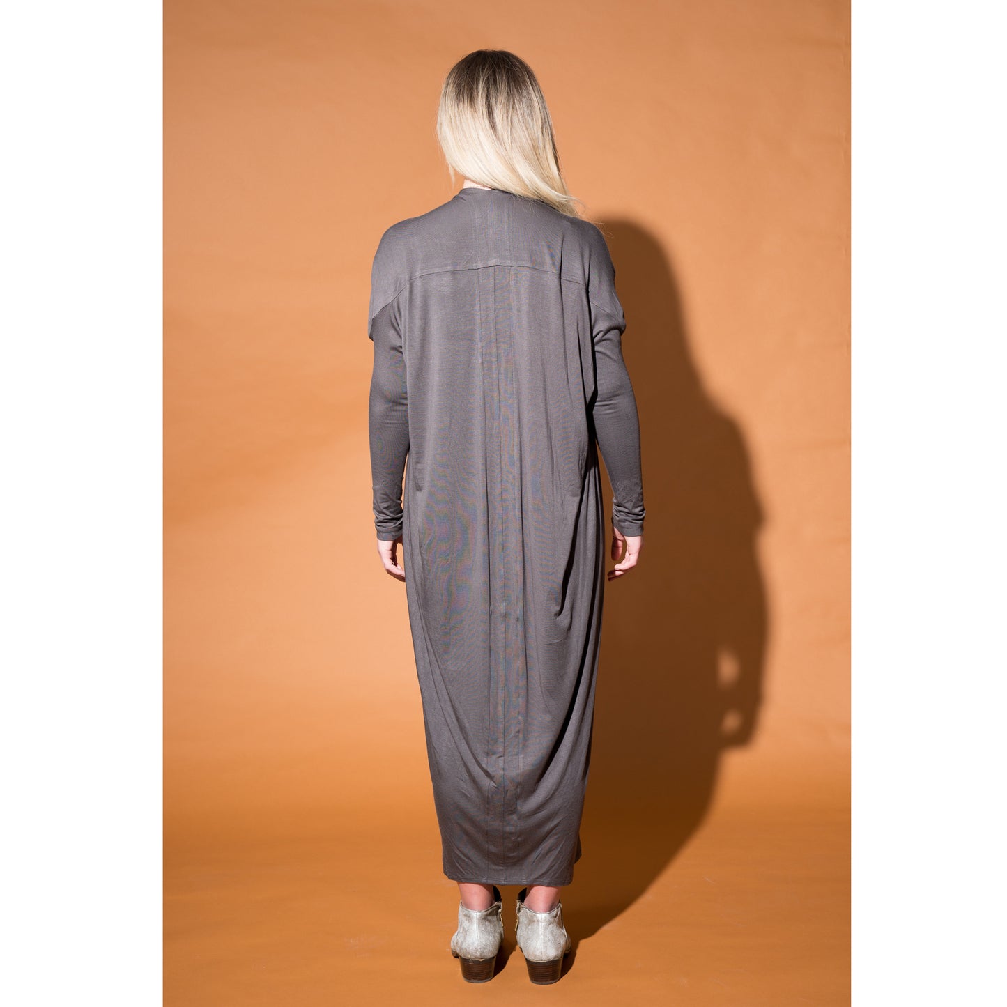 Laura Siegel Collection - Jersey Dress-  Deep khaki
