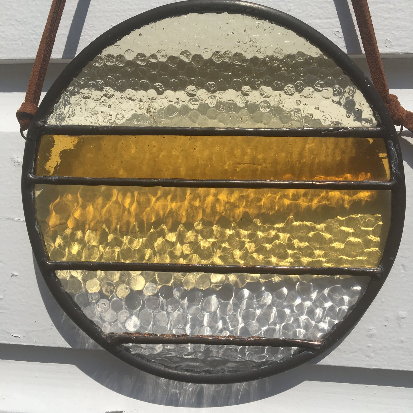 Colin Adrian Stained Glass Seasonal Sun
