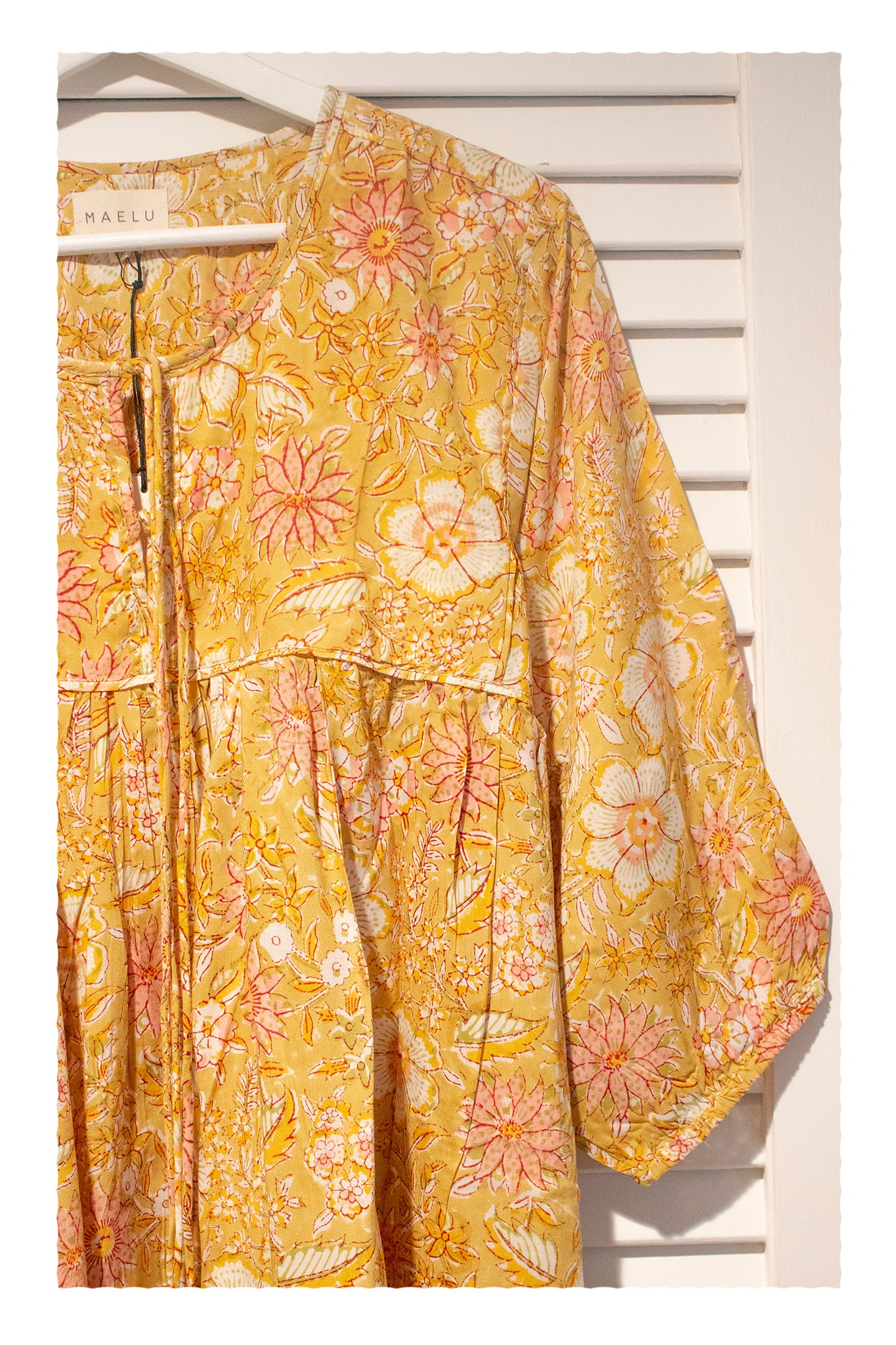 Maelu Designs Willow Mini Dress Harlowe print