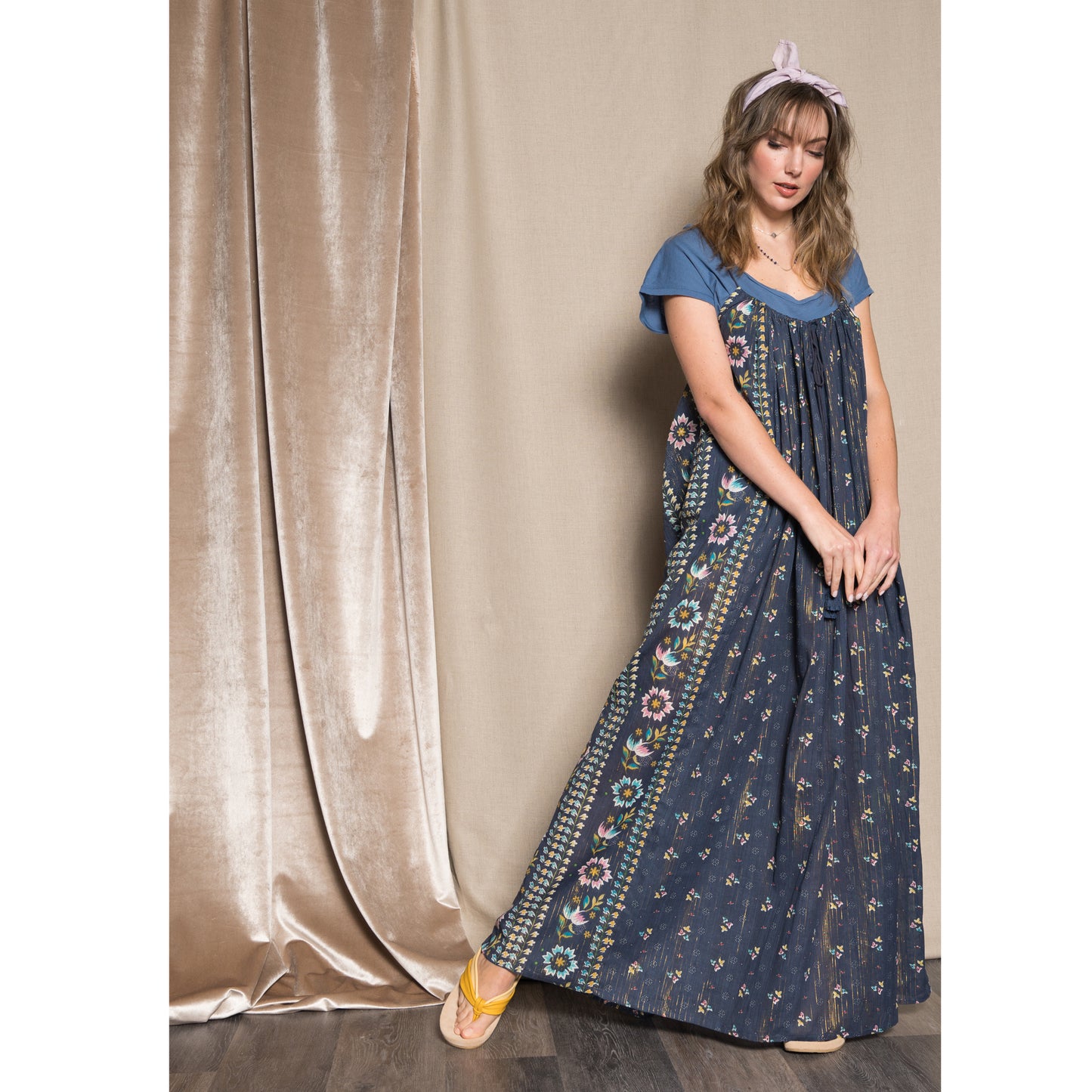 Star Mela Juni Print Maxi Dress OUR OWN PROJECTS Star Mela Juni Print Maxi Dress OUR OWN PROJECTS