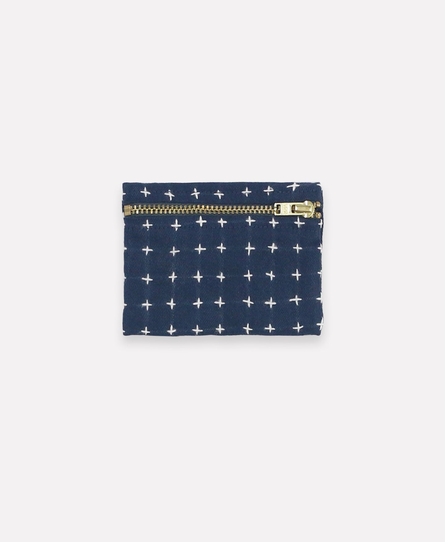 Anchal Project cross stitch zip pouch