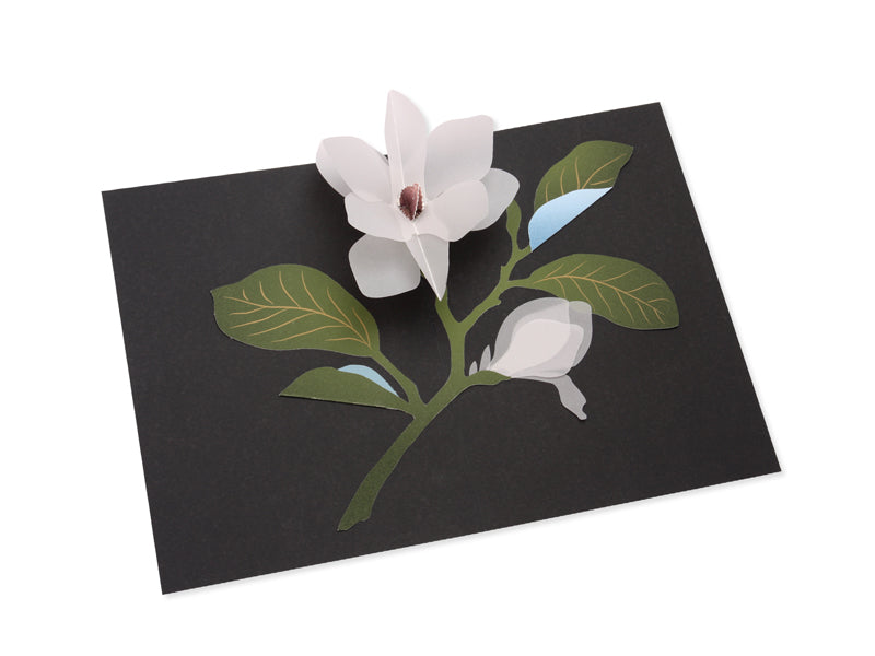 UWP Luxe Pop Up art card Magnolia
