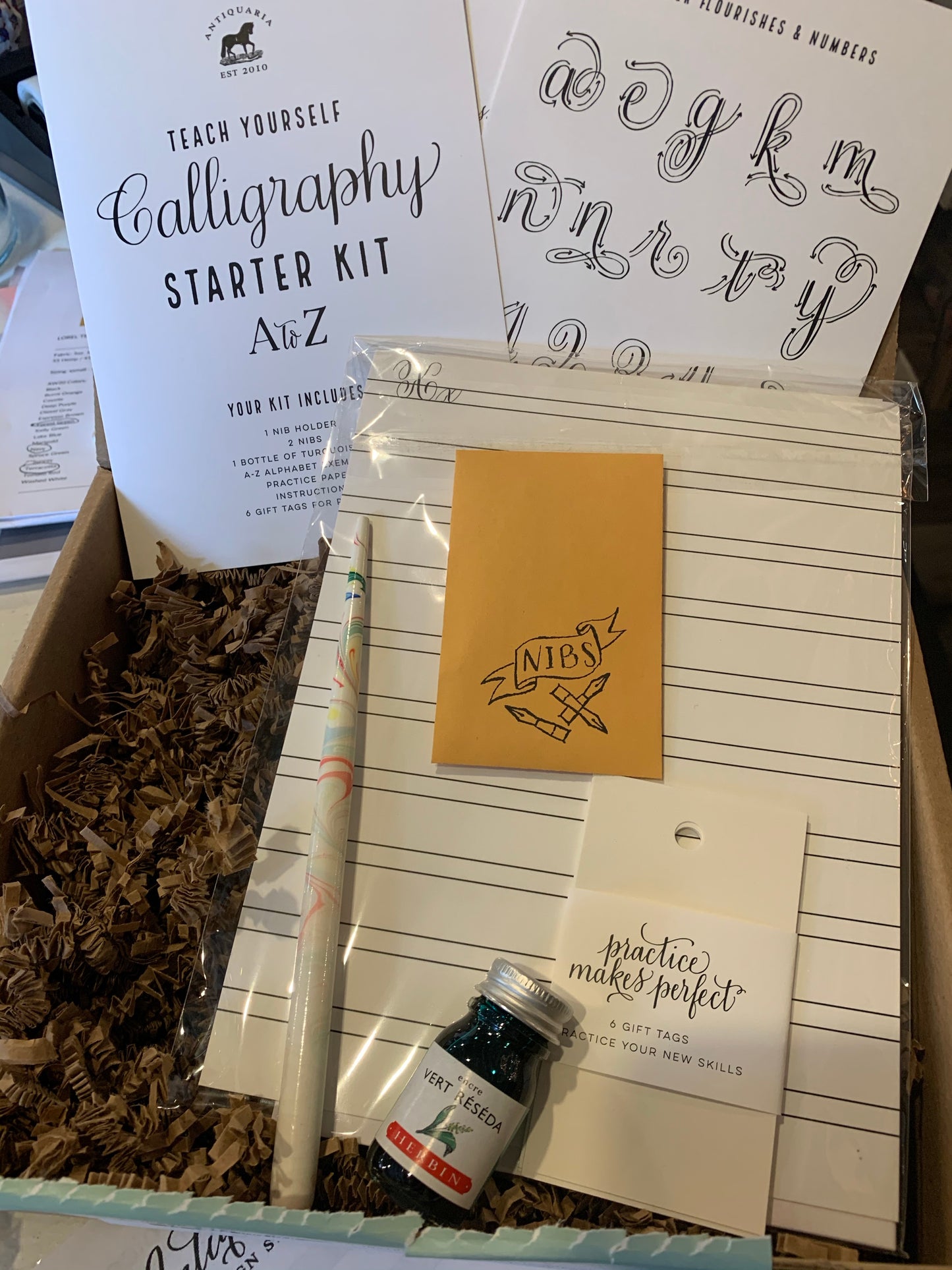 Antiquaria Calligraphy kit