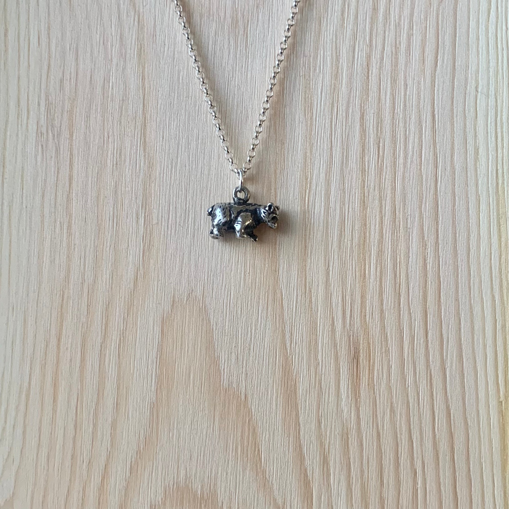 Unmarked Industries Bear Cub Necklace