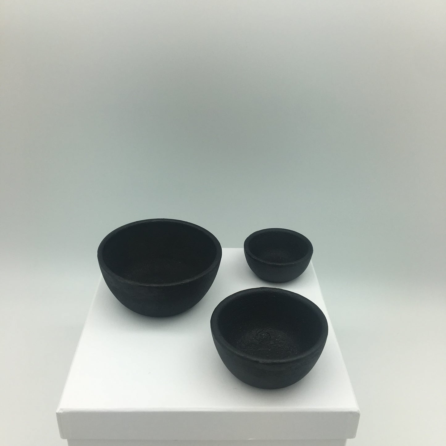 Hawkins Simple Cast Iron Bowls - Set of 3 Small