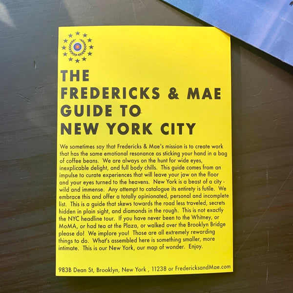 Fredericks & Mae Guide to New York City