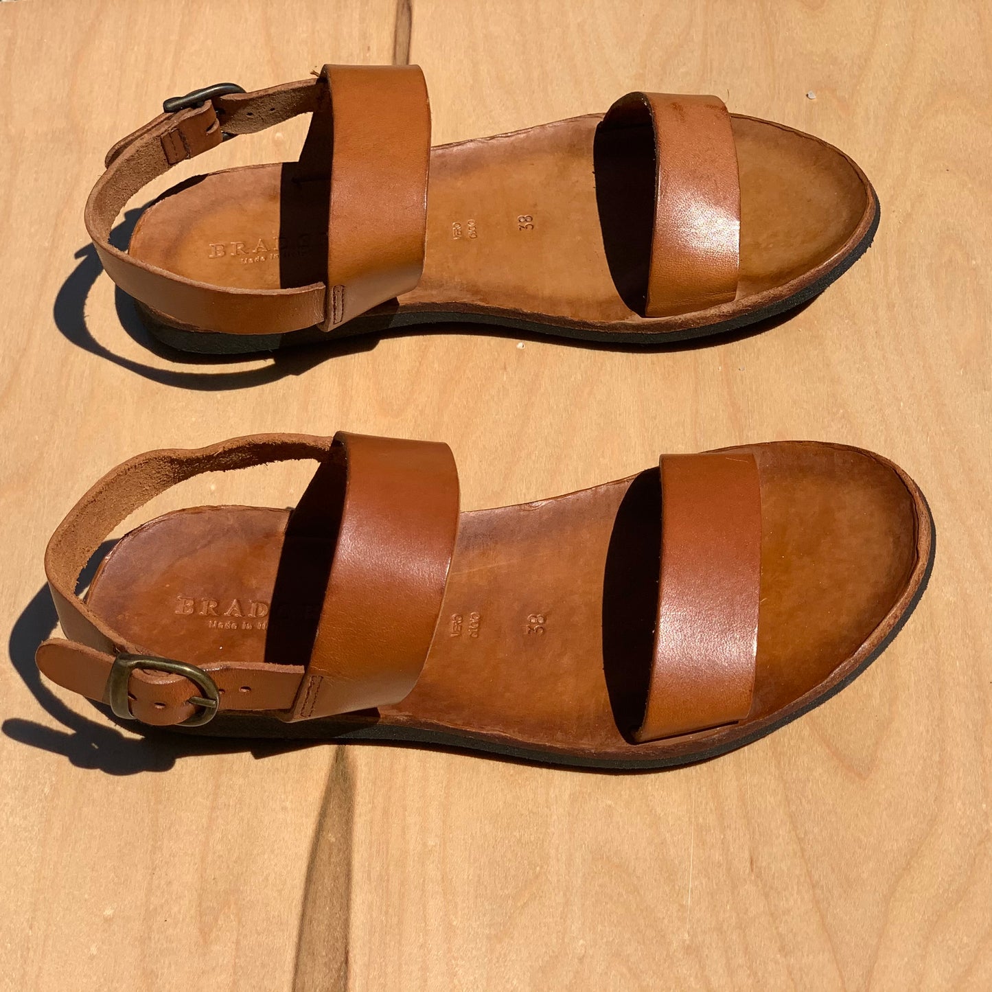 Brador Natural Strap Sandal