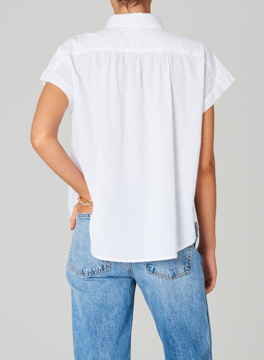 MABE apparel White Remi Top