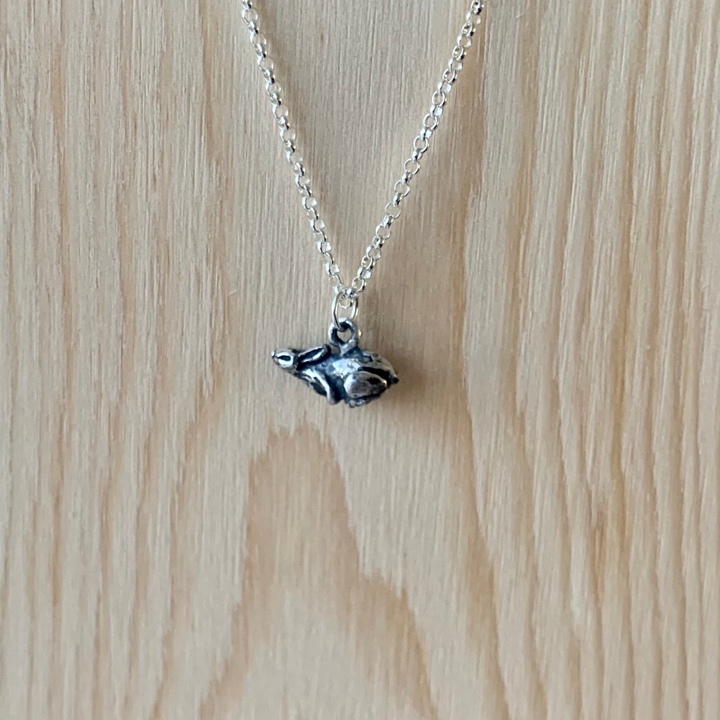 Unmarked Industries Baby Bunny Necklace
