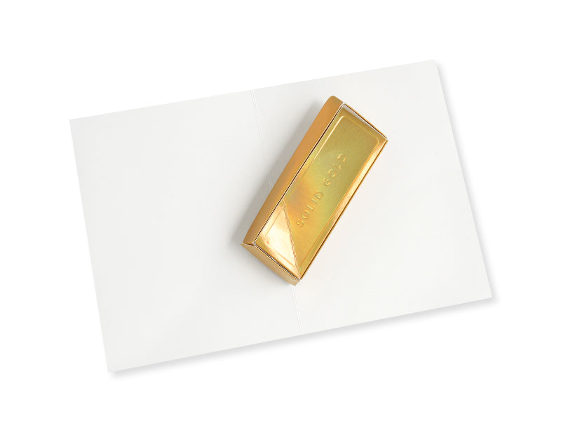 UWP Luxe Pop Up art card You are Golden