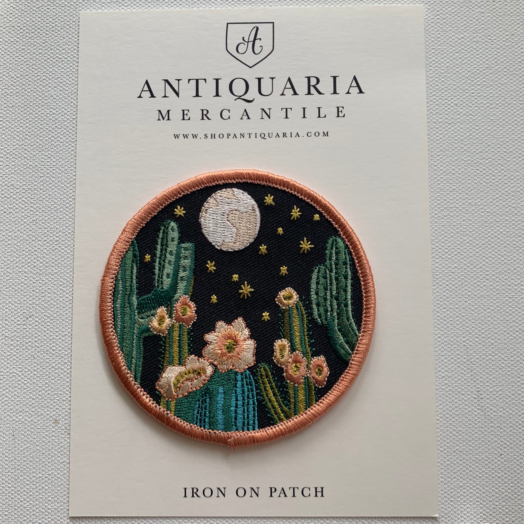 Antiquaria Embroidered Patches