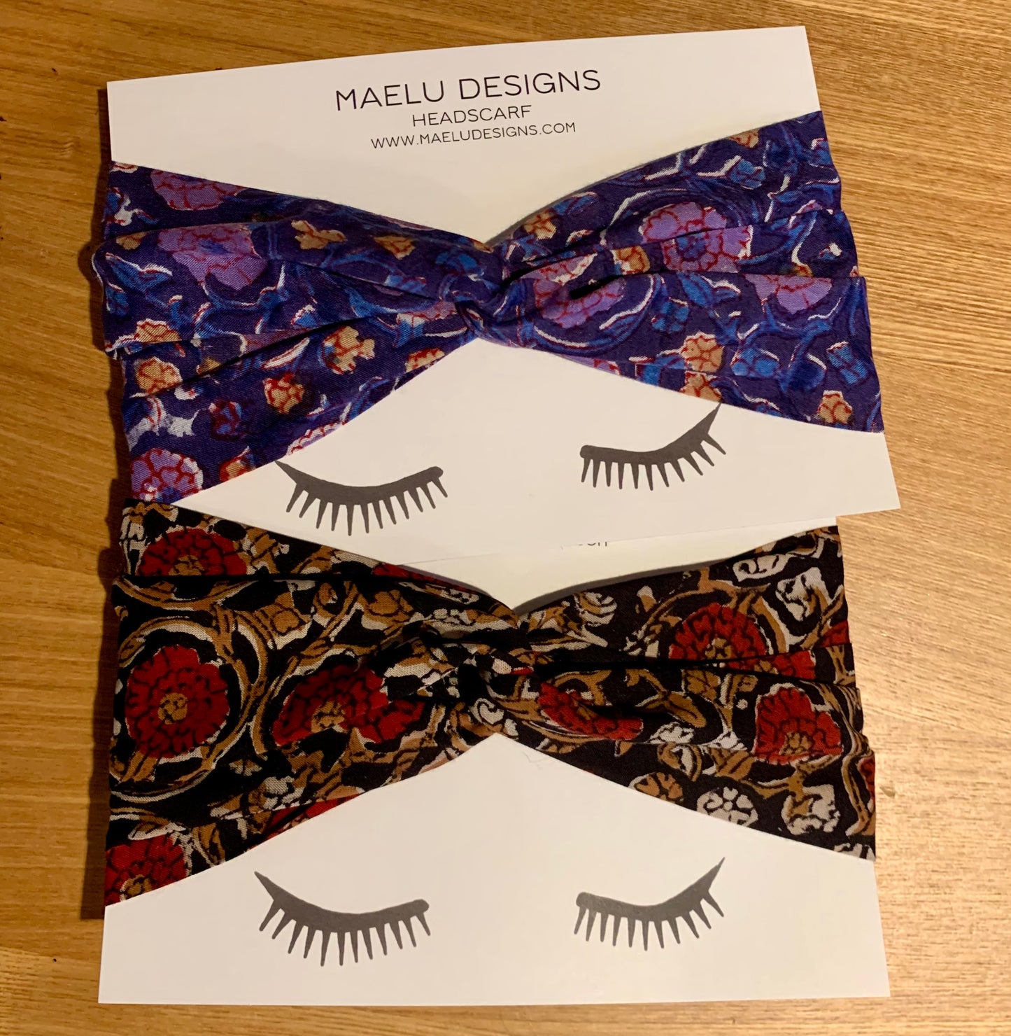 Maelu Designs Headscarf Rooney print