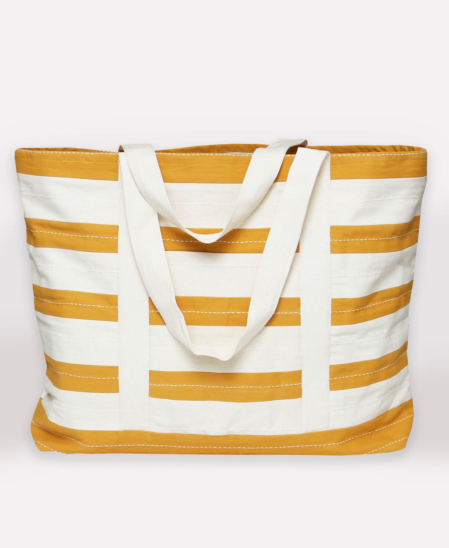 Anchal Project Stitched Stripe Tote